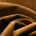 Viva Swivel Armchair | Caramel Brown Sustainable Mohair Velvet & Walnut