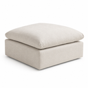 Pouf Ottoman Linen