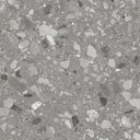 Wedge Round Side Table | Cloud Grey Riverstone Marble
