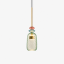 Colorful Glass LED Pendant Light