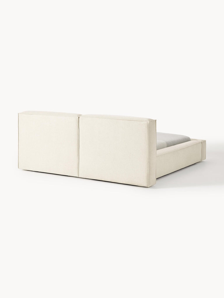 Lit matelassé avec rangement Lennon