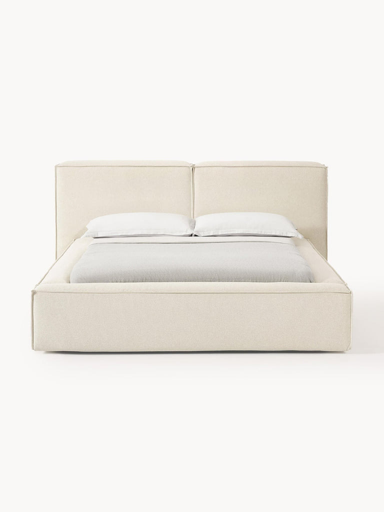 Lit matelassé avec rangement Lennon