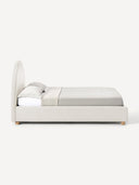 Lit matelassé avec rangement Ebba