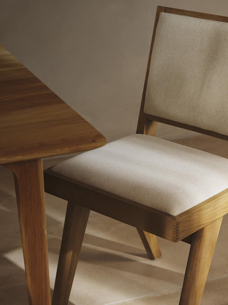 Chaise rembourrée en bois Sissi