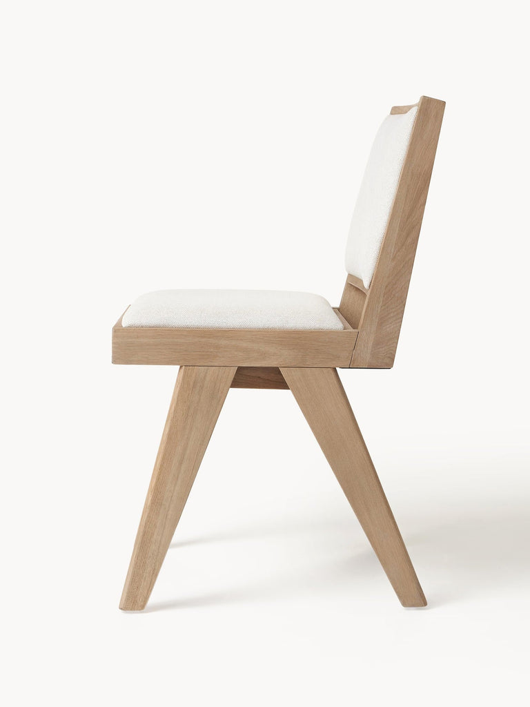 Chaise rembourrée en bois Sissi