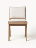 Chaise rembourrée en bois Sissi