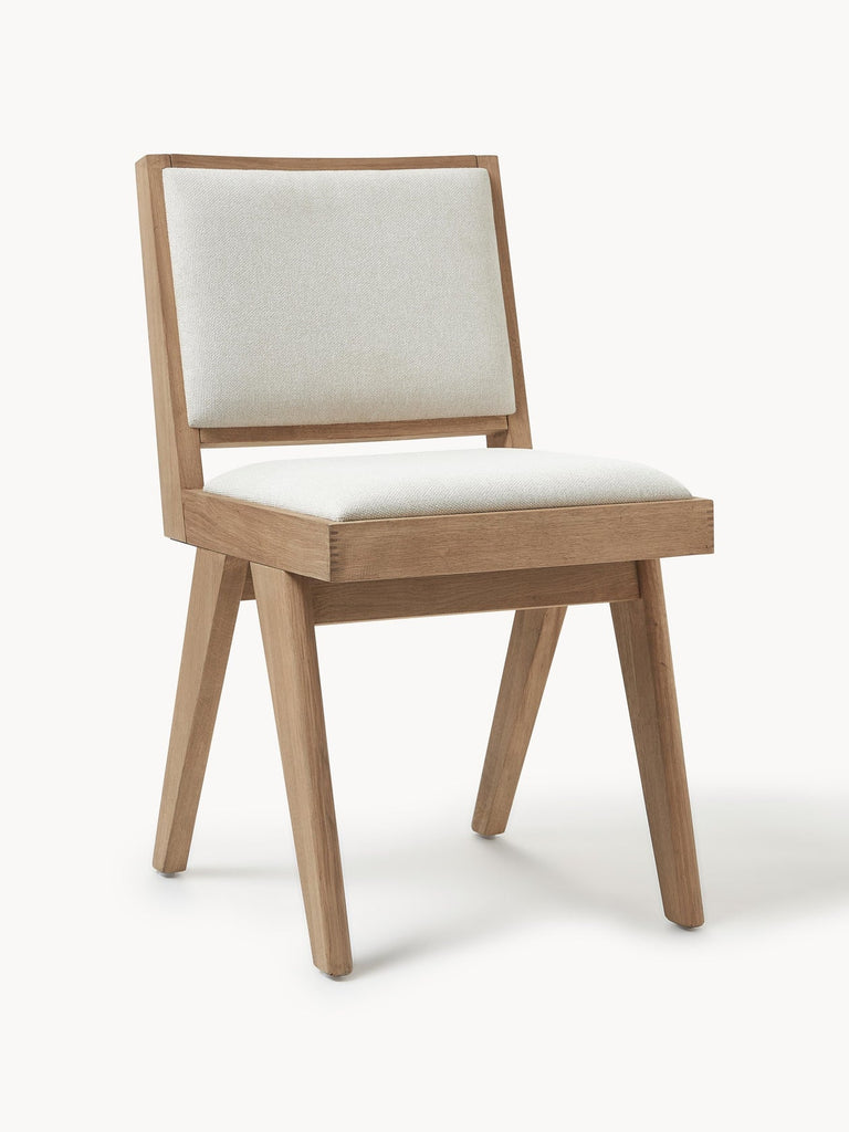Chaise rembourrée en bois Sissi