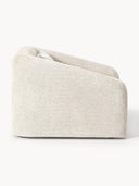 Fauteuil convertible en peluche-bouclette Eliot