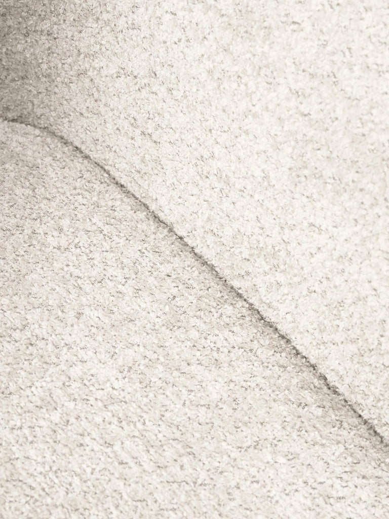 Fauteuil convertible en peluche-bouclette Eliot