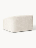 Fauteuil convertible en peluche-bouclette Eliot