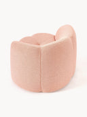 Fauteuil lounge en bouclette Fleur