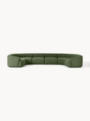 Canapé lounge modulable XL en bouclette Sofia