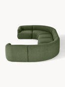 Canapé lounge modulable XL en bouclette Sofia