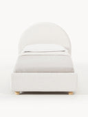 Lit matelassé avec rangement Ebba