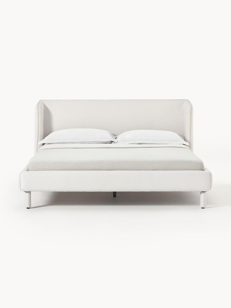 Lit matelassé avec tête de lit Luma