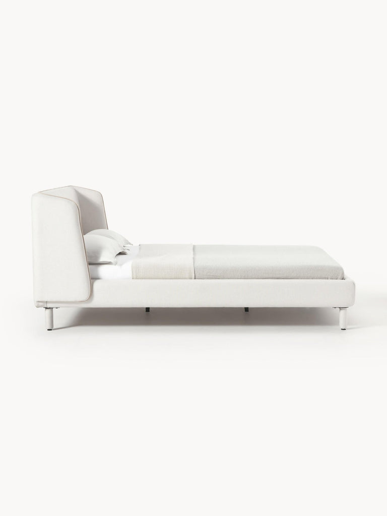 Lit matelassé avec tête de lit Luma