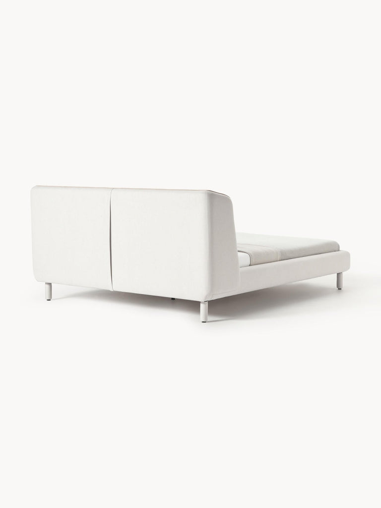 Lit matelassé avec tête de lit Luma