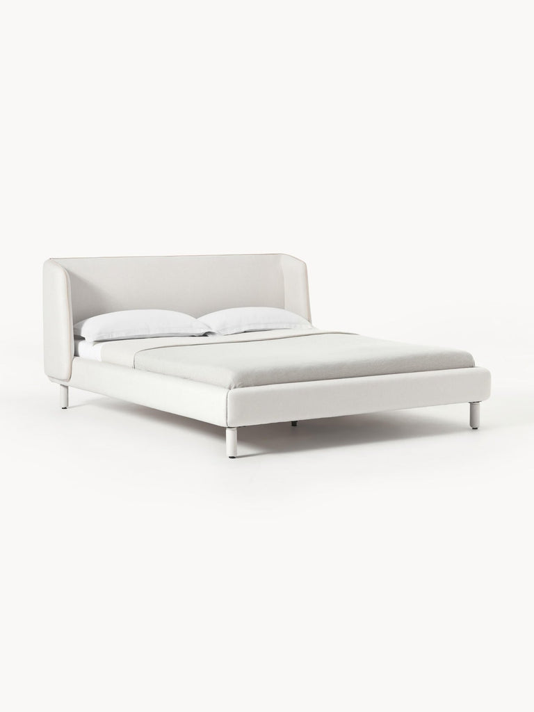 Lit matelassé avec tête de lit Luma