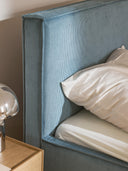 Lit matelassé en velours côtelé avec rangement Dream