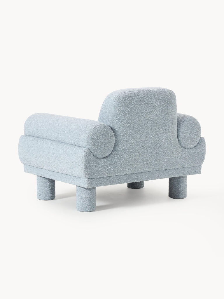 Fauteuil en bouclette Lilo