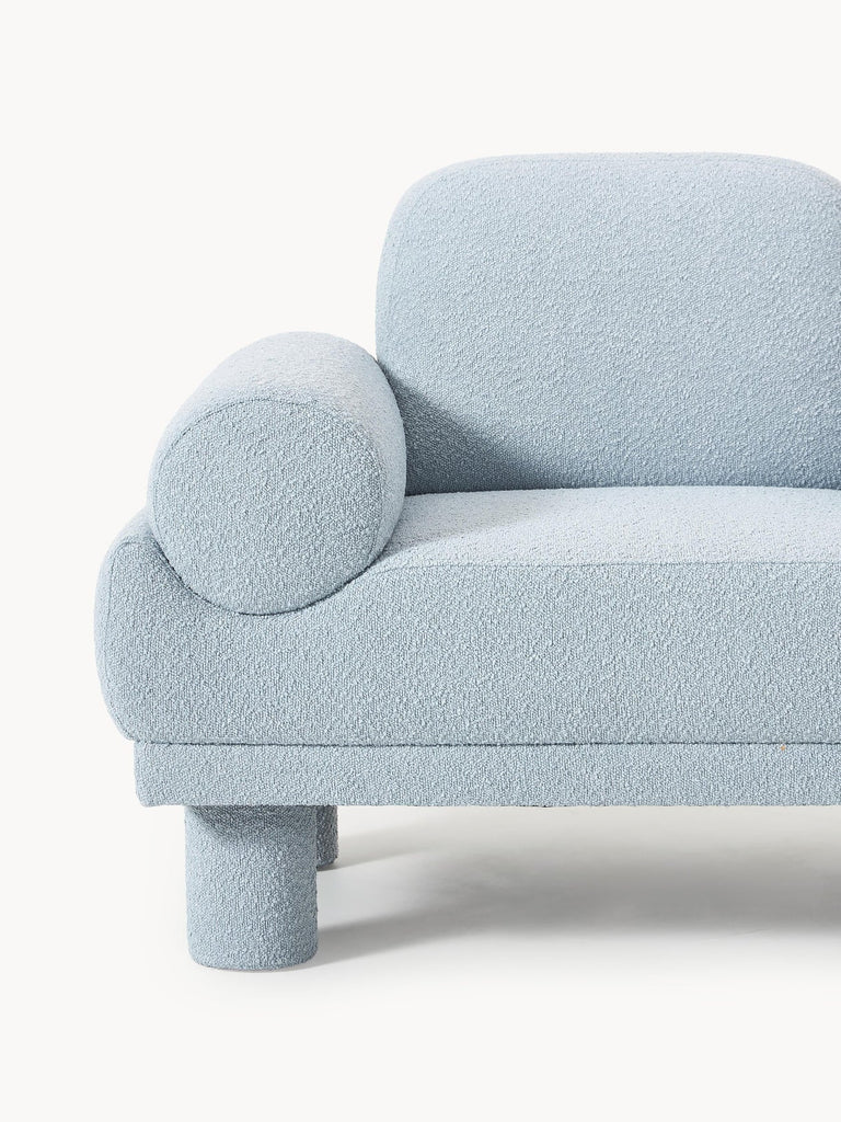 Fauteuil en bouclette Lilo