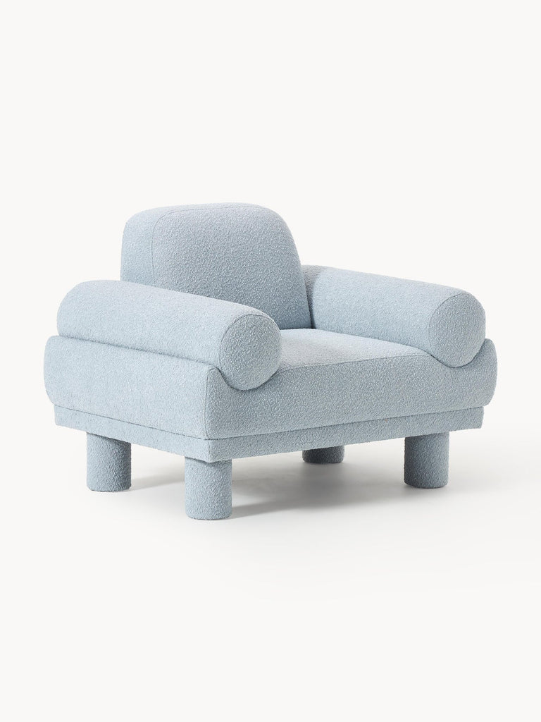 Fauteuil en bouclette Lilo
