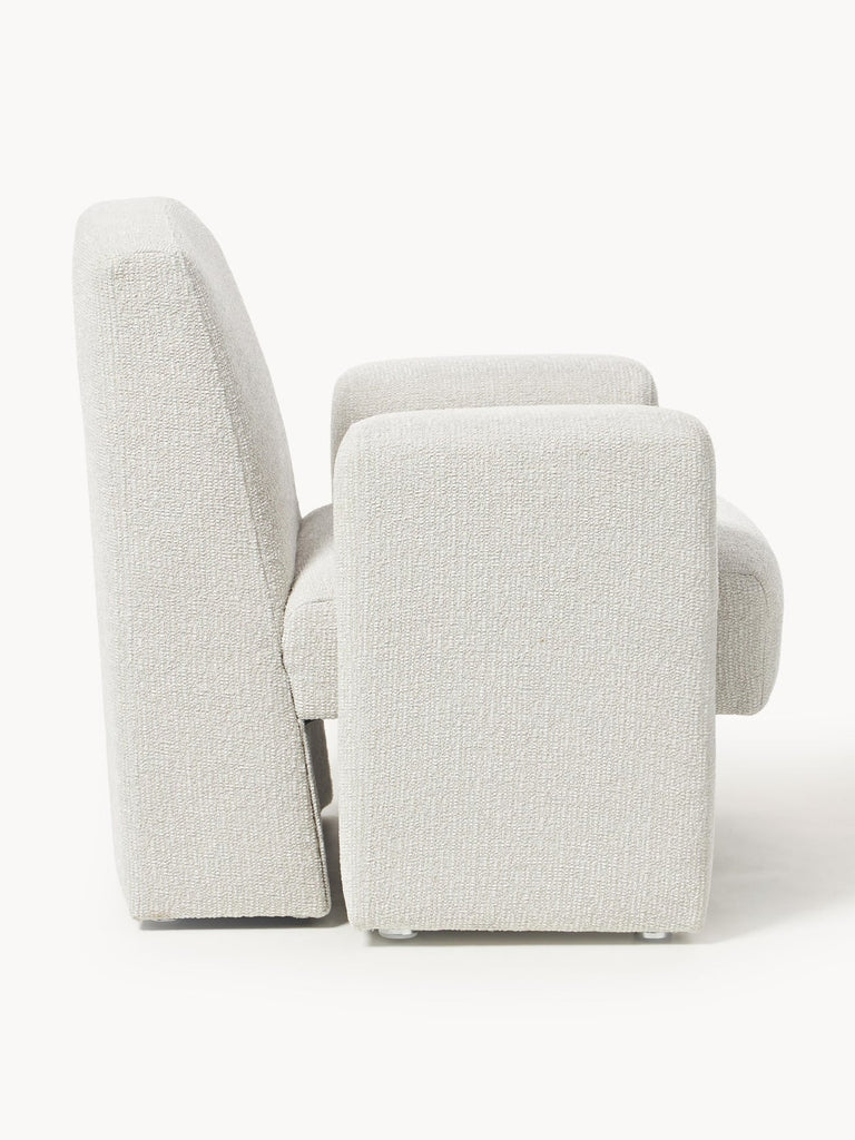 Fauteuil lounge en bouclette Aven