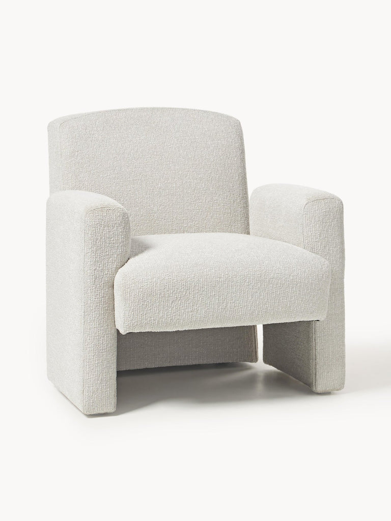 Fauteuil lounge en bouclette Aven