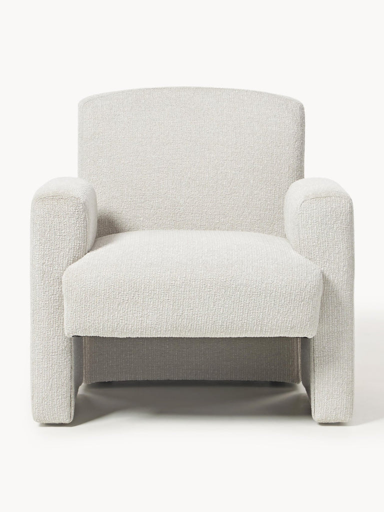 Fauteuil lounge en bouclette Aven