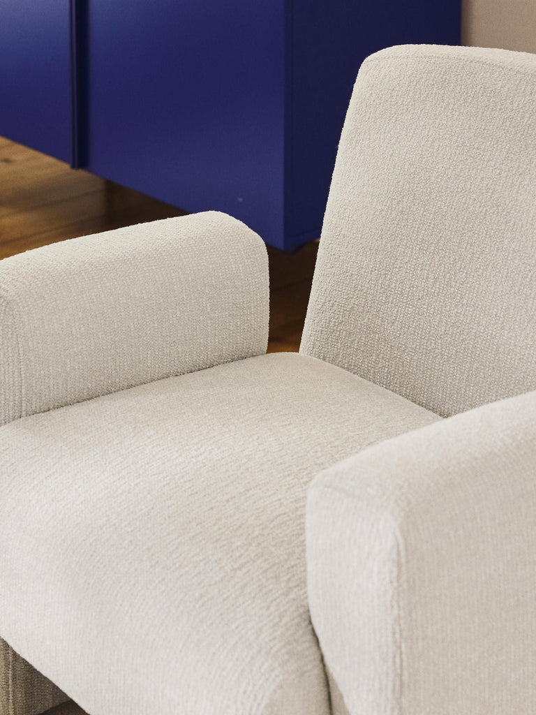 Fauteuil lounge en bouclette Aven