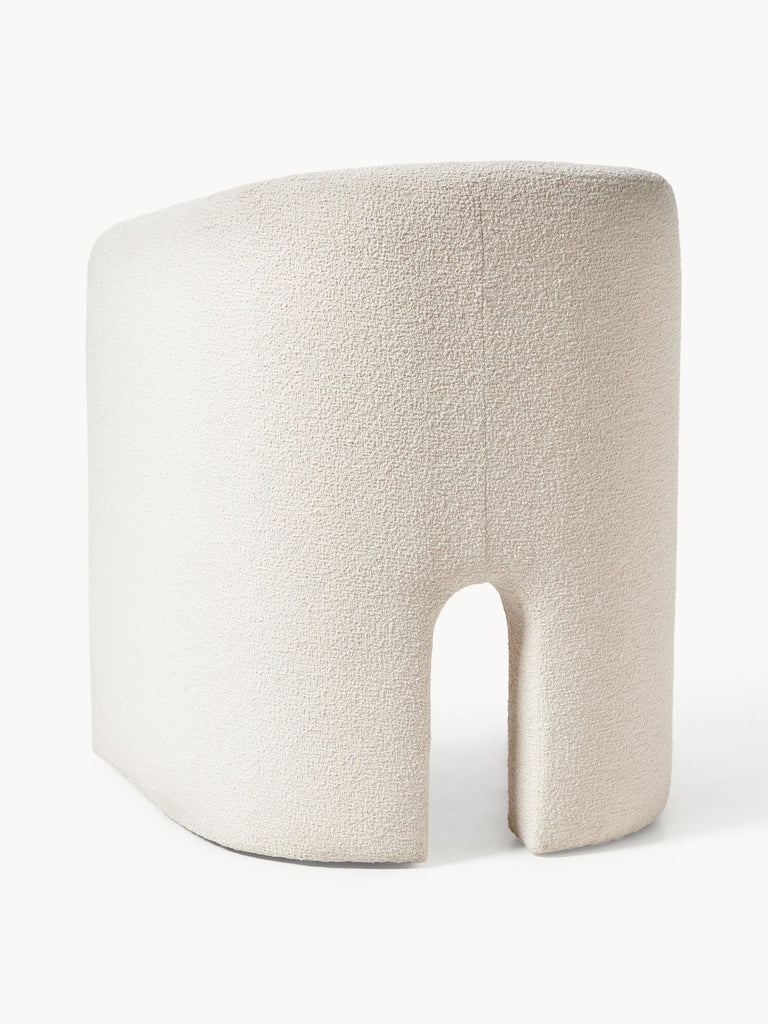 Fauteuil en bouclette Mairo