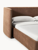 Lit matelassé avec tête de lit rabattable Otis