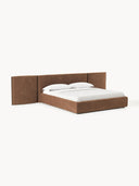 Lit matelassé avec tête de lit rabattable Otis