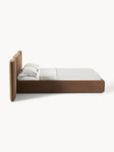 Lit matelassé avec tête de lit rabattable Otis