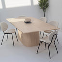 Marta Travertine Dining Table