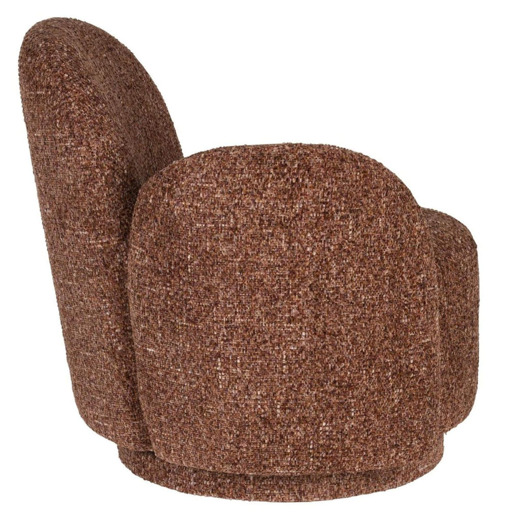 Fauteuil Lounge Rose – Pivotant – Red