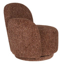 Fauteuil Lounge Rose – Pivotant – Red