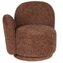 Fauteuil Lounge Rose – Pivotant – Red