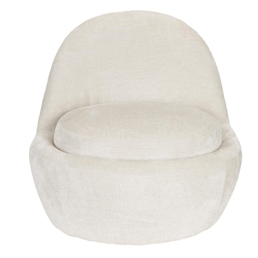 Fauteuil Lounge Nash – Off-white