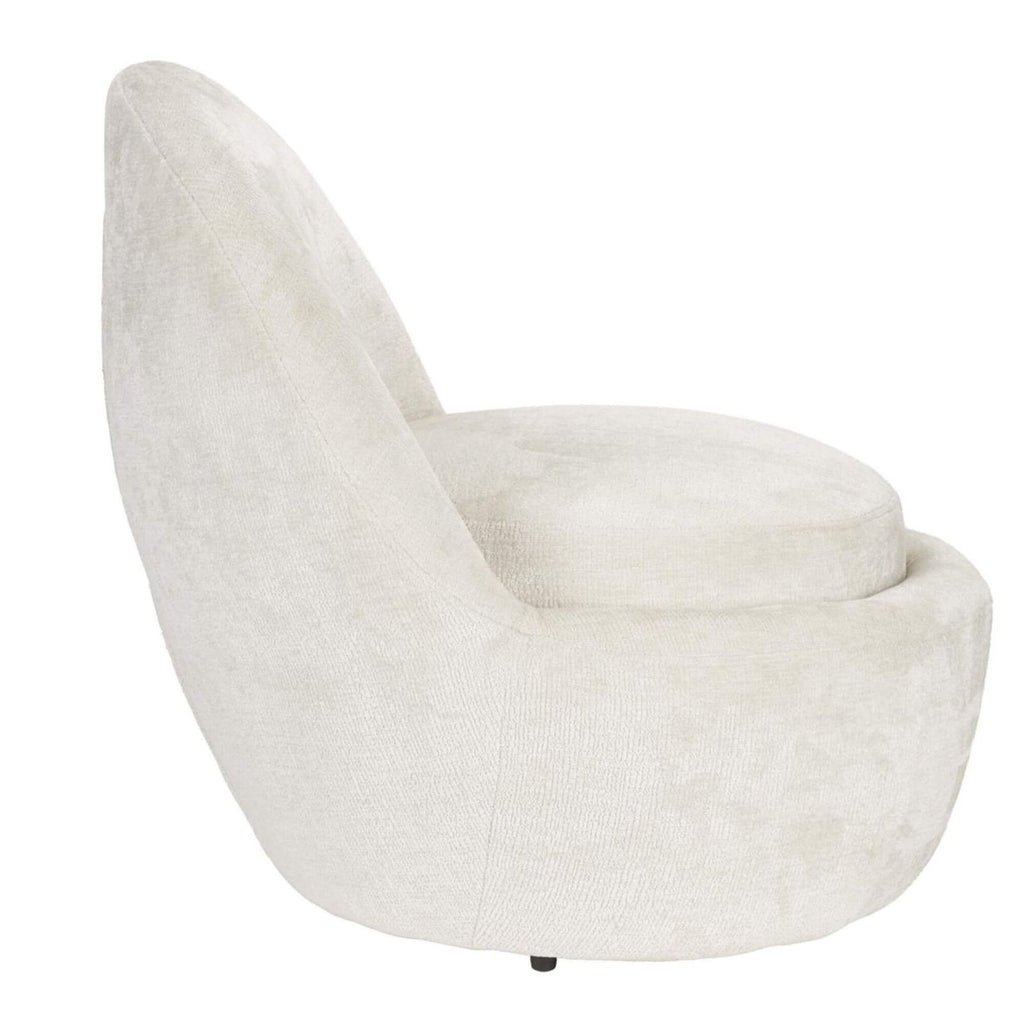 Fauteuil Lounge Nash – Off-white