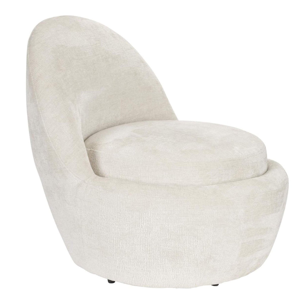 Fauteuil Lounge Nash – Off-white