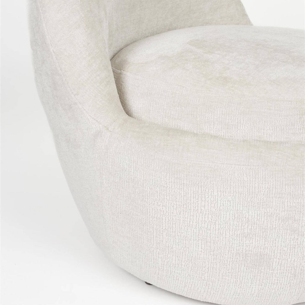 Fauteuil Lounge Nash – Off-white