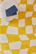 GROOVY - Tapis vintage année 70 jaune - GRO383JAU