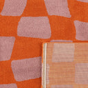 GROOVY - Tapis vintage année 70 orange - GRO383ORA