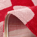 GROOVY - Tapis vintage année 70 rouge - GRO383ROU