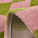 GROOVY - Tapis vintage année 70 vert - GRO383VER