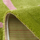 GROOVY - Tapis salon vintage année 70 vert - GRO385VER