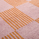 GROOVY - Tapis salon vintage années 70 orange rayé - GRO386ORA