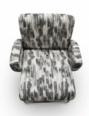 Fauteuil Design Contemporain en Tissu Texturé