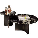 Monarch Nero Marble Nesting Coffee Table Set